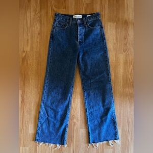 Denim Forum Farrah Wide Leg Jeans